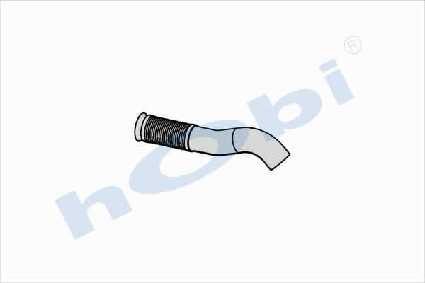 MC Actros E3, Alusi, Flexible Pipe (K), Pipe, Exhaust Front,