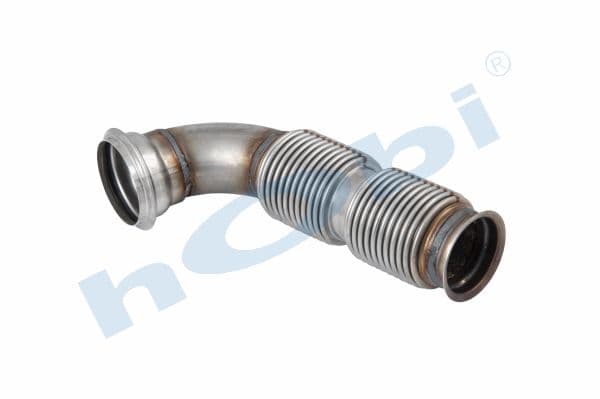 IV Fiat E6, Inox, With Below Flexible, Pipe, Exhaust Front,