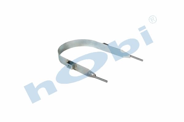 Clamp, Muffler Body, Exhaust, MC Galvanize Dkp