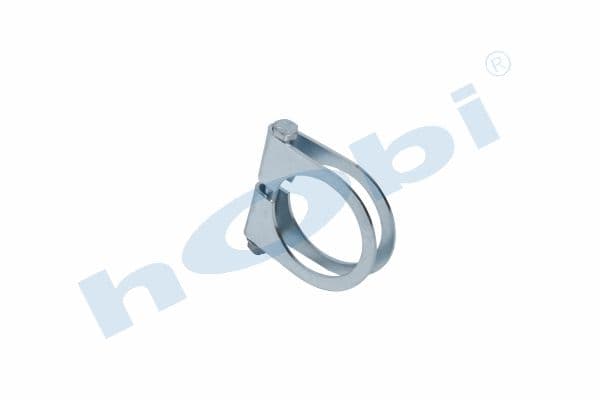 Clamp, Exhaust, UN Ø74-77 Dkp Galvanize