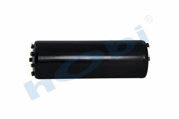 Air Tank, Steel, Internal 2 pcs, Ø285 L:865 Lt:54,5 Black (RAL9005)