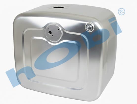 UN 201 Lt. Hydraulic Oil Tank, Aluminium, Top and Side Valve, H:630 W:700 L:495