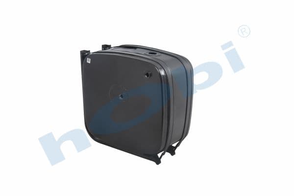 UN 160 Lt. Hydraulic Oil Tank, Steel, Side Valve, H:620 W:675 L:360 Black