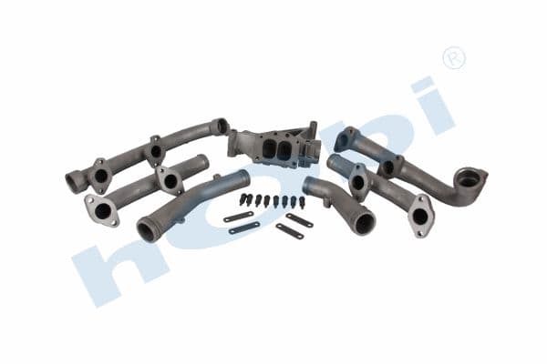 Exhaust, Manifold, SET, Scania 164
