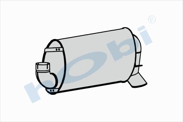 MC Travego E3, Exhaust Muffler,