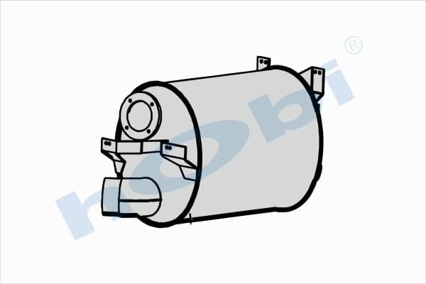 MC Citaro E3, Exhaust Muffler,