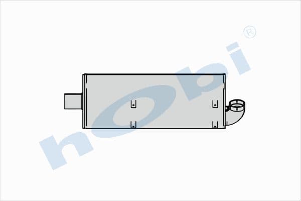 MC Actros E3, Exhaust Muffler,