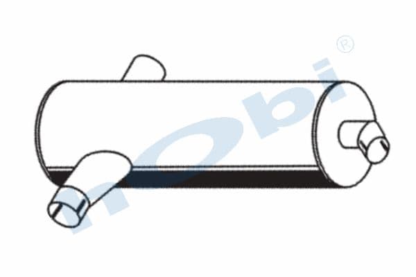 MC 1935 E1, Exhaust Muffler,