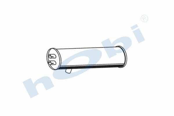 MC E1, Exhaust Muffler,