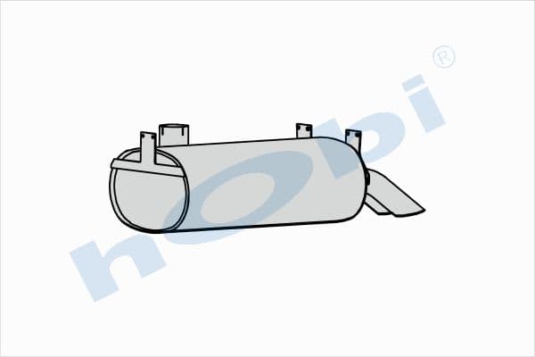 MC Travego E3, Exhaust Muffler,