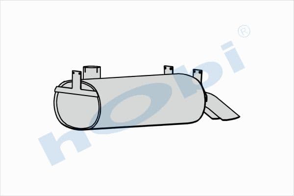 ST S400 E3, Exhaust Muffler,