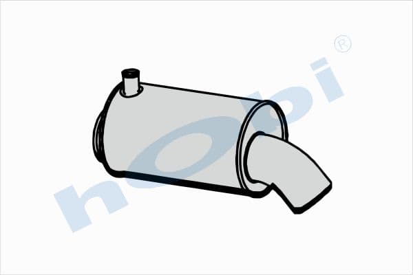 RN Kerax E5, Exhaust Muffler,