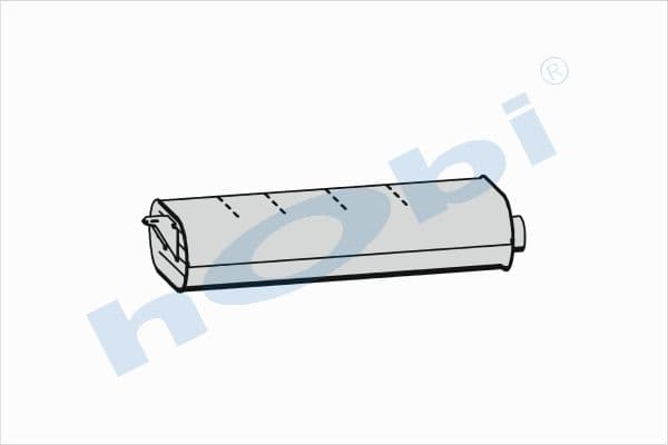 RN Agora E3, Exhaust Muffler,