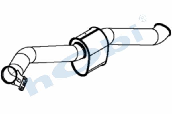 SC E5, Exhaust Muffler,