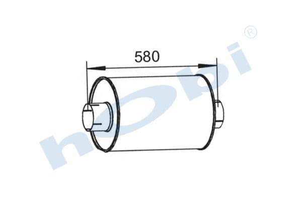 SC 143 E2, Exhaust Muffler,