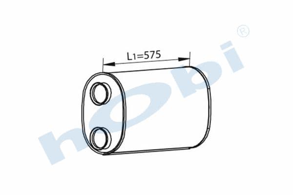 SC E3, Exhaust Muffler,