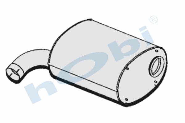 IV Stralis E3, Exhaust Muffler,