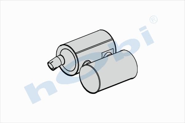 IV Eurotrakker E3, Exhaust Muffler,