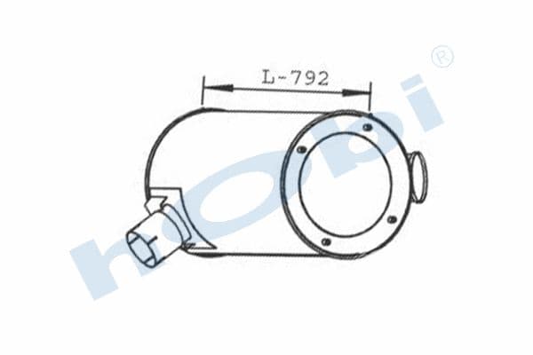 IV E3, Exhaust Muffler,