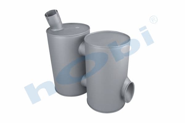 IV Eurotrakker E3, Exhaust Muffler,