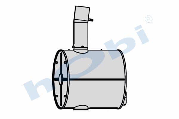 DF XF95 E3, Exhaust Muffler,