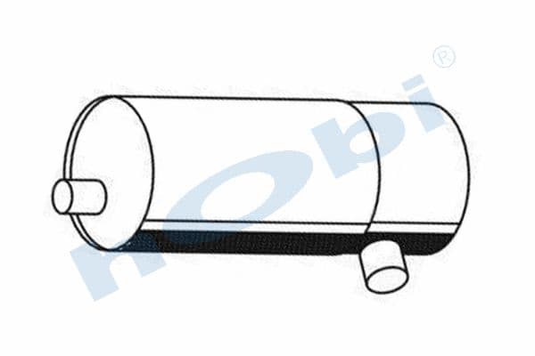 DF F2800 E0, Exhaust Muffler,