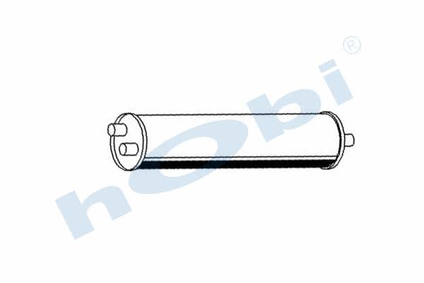 MC 1219 E1, Exhaust Muffler,