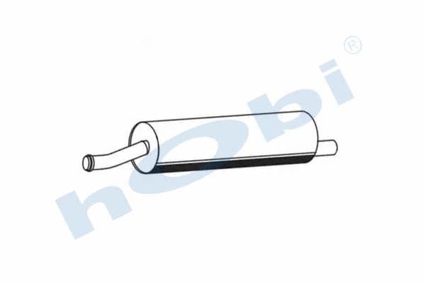 VL F10 E0, Exhaust Muffler,