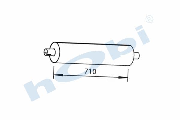 IV Cityclass E1, Exhaust Muffler,