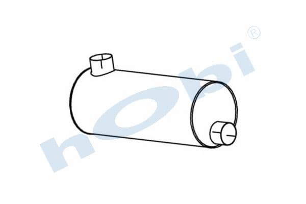 DE E2, Exhaust Muffler,