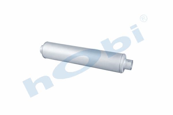 Muffler, E3, UN Ø180 L:965 IN:Ø101,6 OUT:Ø101,6