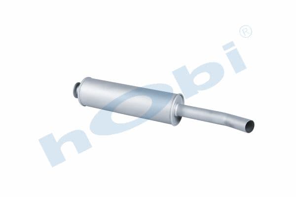 Muffler, E3, Ø160 L:550 IN:Ø60,3 OUT:Ø60,3