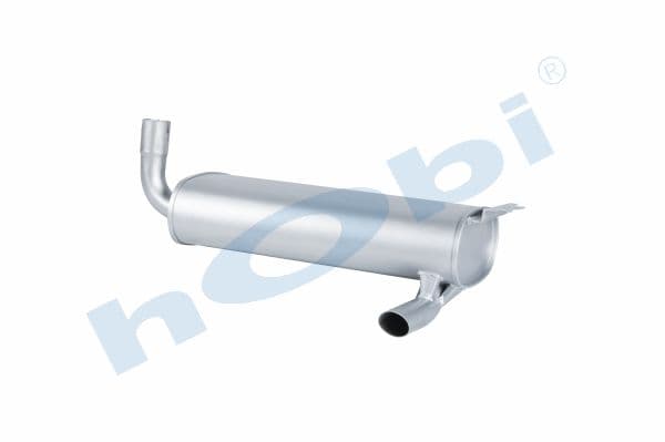 Muffler, Industrial Machine, E3, EL:140x280 L:585 IN:Ø50,8 OUT:Ø50,8