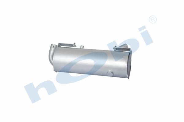 Muffler, Industrial Machine, Ø160 L:460 IN:Ø38 OUT:Ø38