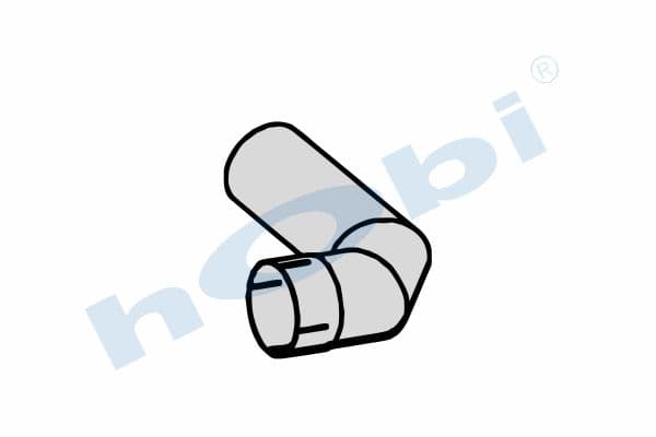 MN TGS E5, Inox, Pipe, Exhaust Front,