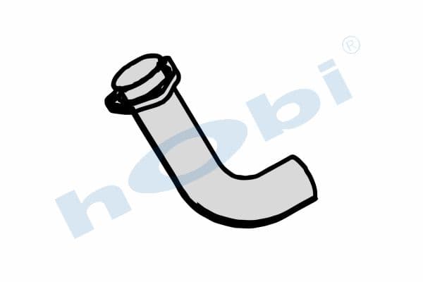 MN M2000M E3, Alusi, Pipe, Exhaust Front,