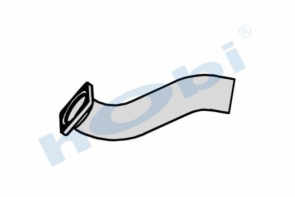 MN F2000 E3, Alusi, Pipe, Exhaust Front,