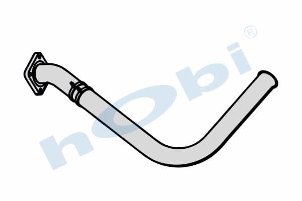 MN 503 E0, Alusi, Pipe, Exhaust Tail,