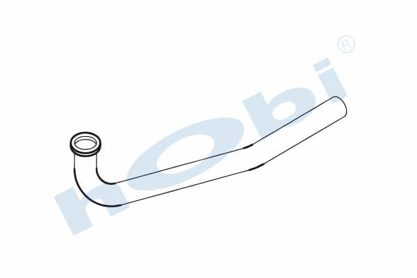 DF 45 E1, Alusi, Pipe, Exhaust Front,