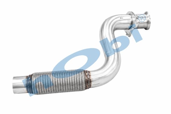 MC Atego E4, Inox, Flexible Pipe, Pipe, Exhaust Front,