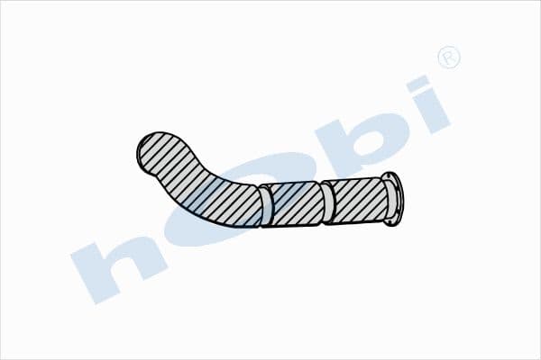 MC Travego E4, Inox, Insulated, Pipe, Exhaust Front,