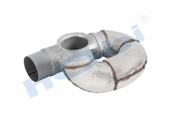 MC E3, Alusi, Flexible Pipe (P), Insulated, Pipe, Exhaust Front,