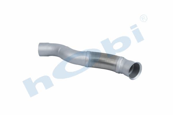 MC Actros E5, Inox, Flexible Pipe (P), Pipe, Exhaust Front,