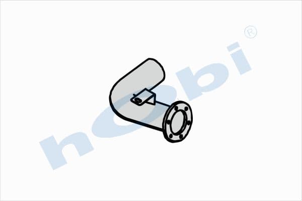 MC Intouro E4, Inox, Insulated, Pipe, Exhaust Front,