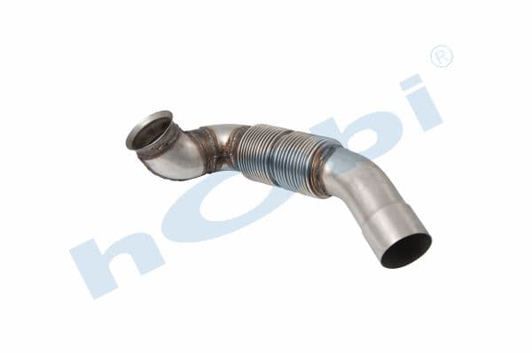 MC Actros E4, Inox, Flexible Pipe, Pipe, Exhaust Front,