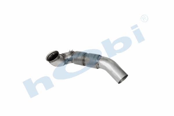 MC Actros E4, Inox, Flexible Pipe, Pipe, Exhaust Front,
