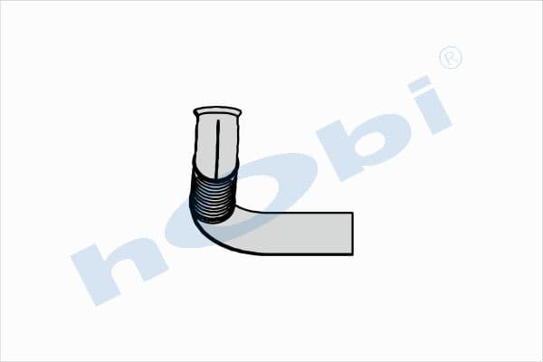 MC Actros E3, Alusi, Flexible Pipe (P), Pipe, Exhaust Front,