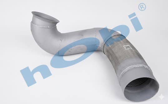 MC Actros E3, Alusi, Flexible Pipe (P), Pipe, Exhaust Front,