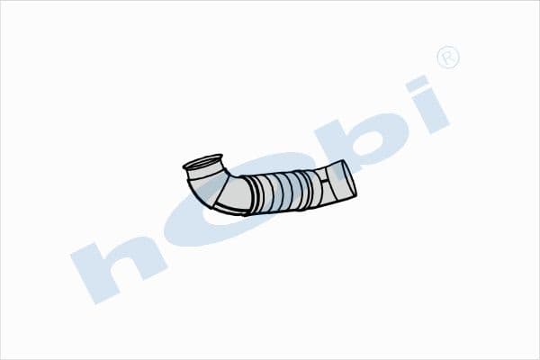 MC Actros E3, Alusi, Flexible Pipe (P), Pipe, Exhaust Front,