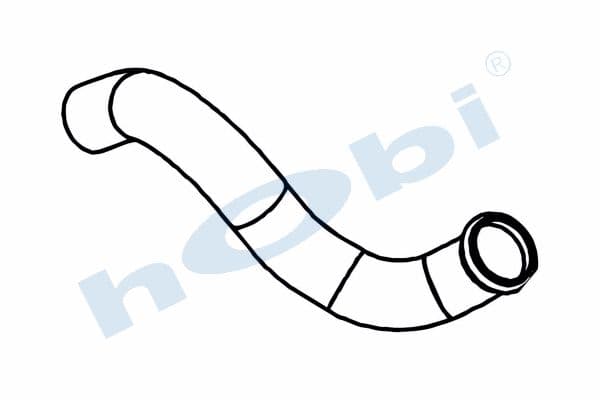 VL B7 E3, Alusi, Pipe, Exhaust Front,